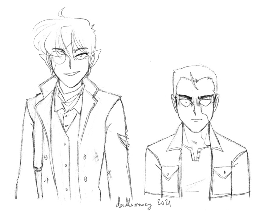 test sprites of Petra &amp; Sykes