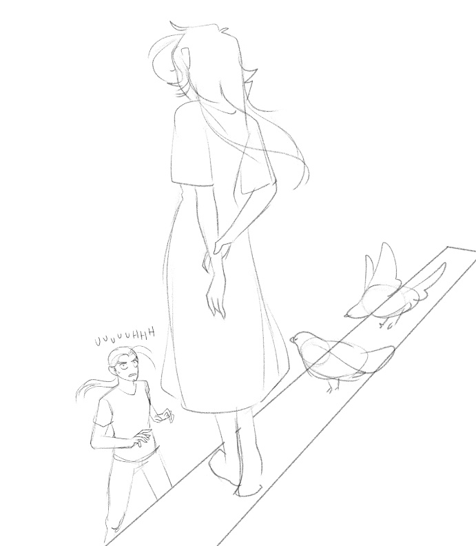 Naomi get down from there...