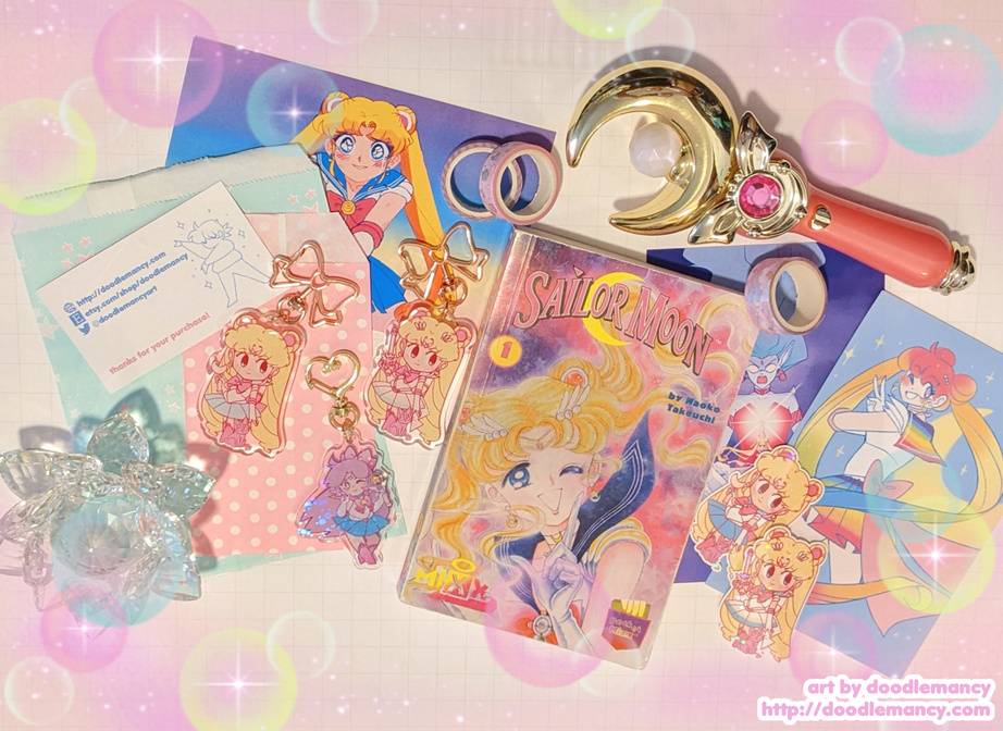 fall 2022 ad with sailor moon stuff