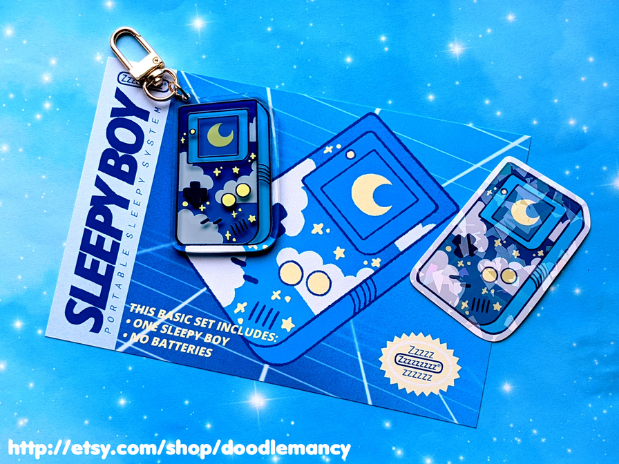 Sleepy Boy merch designs