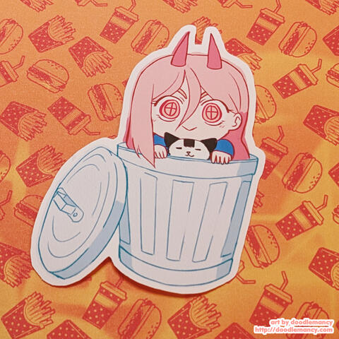 Power sticker (Chainsaw Man)