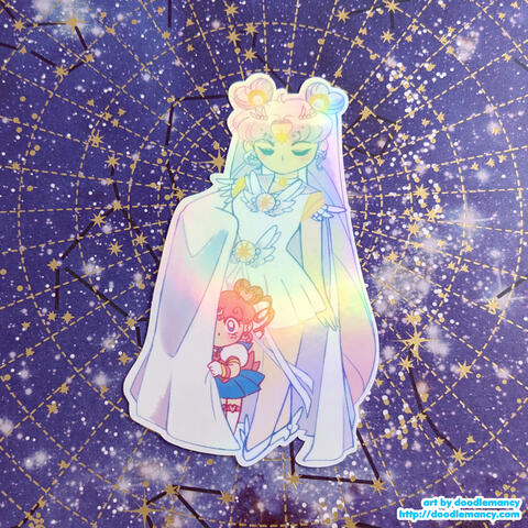 Cosmos &amp; Chibi Chibi Sticker