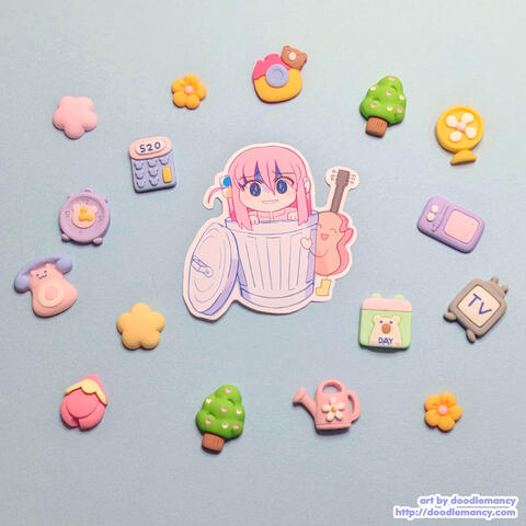 Bocchi sticker (Bocchi The Rock!)