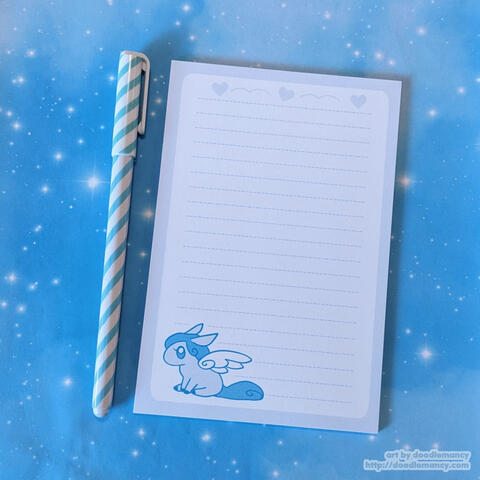Dreamy notepad