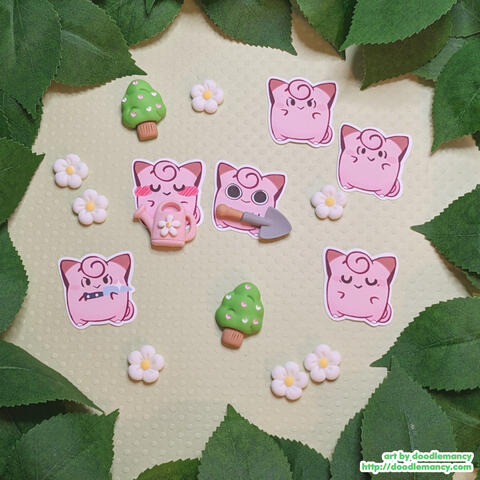 Clefairy Stickers