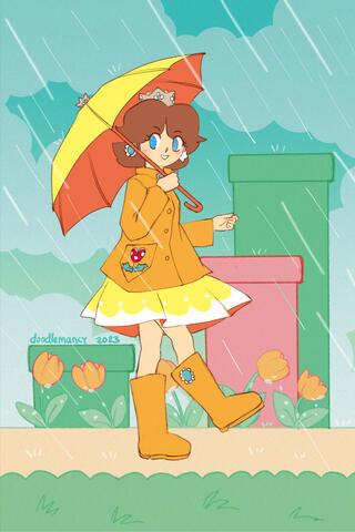 Rainy Daisy (Super Mario Bros.)