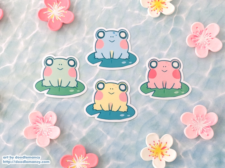 Froggy Stickers