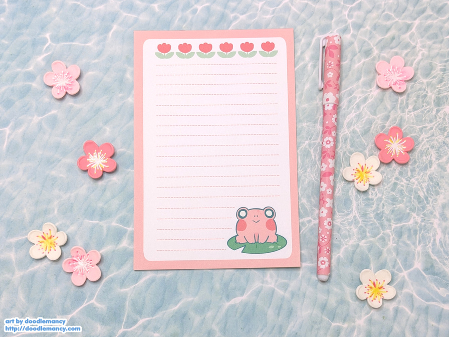 Froggy Notepad