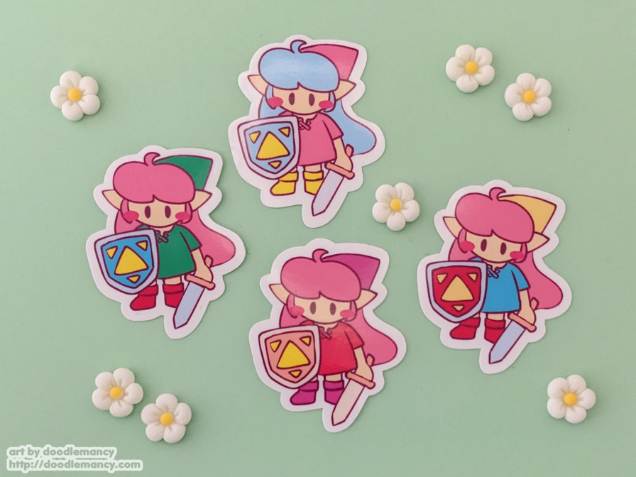 Legendary Girl stickers