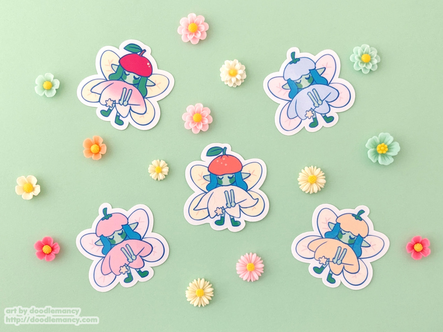 Flower Fae stickers