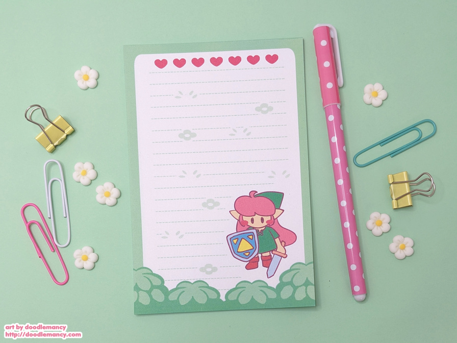 Legendary Girl notepad