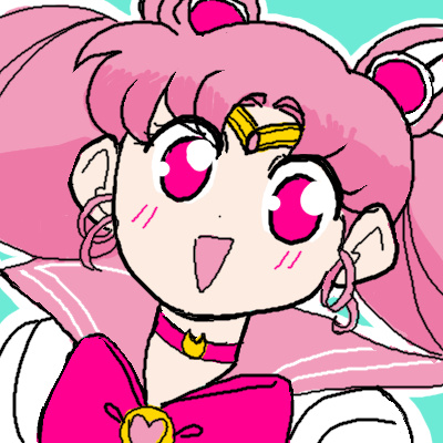 oekaki drawing of Sailor Chibi Moon (Sailor Moon)