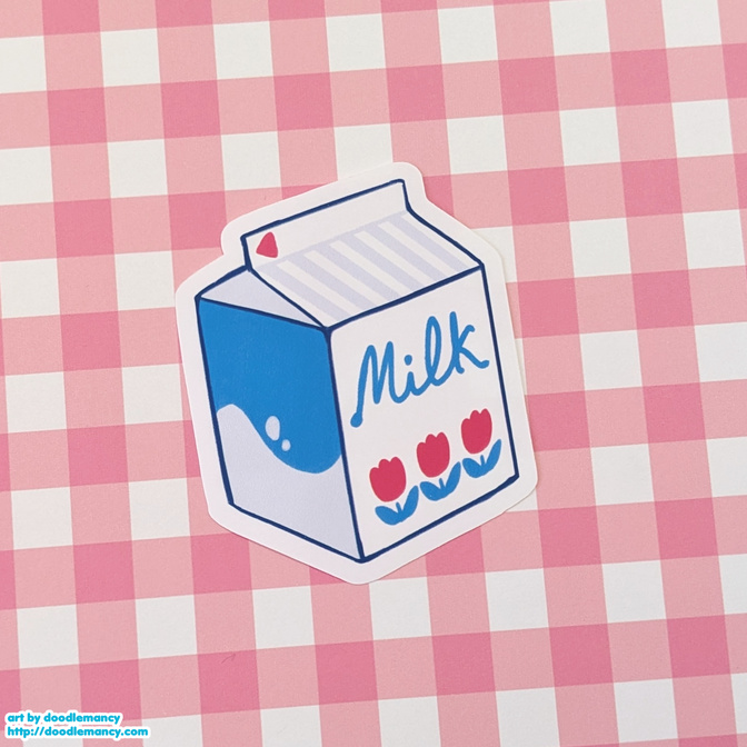 Milk Sticker